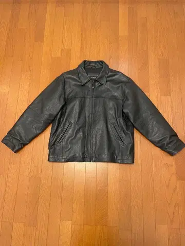 빈티지 가죽 자켓 구제 의류 천연 가죽