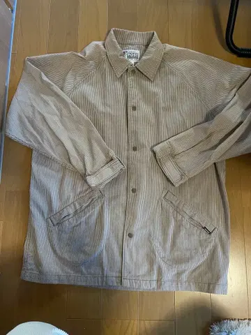 POST OVERALLS 스트라이프 커버올 M