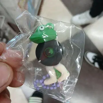 개구리 캐릭터 피규어 약 5cm