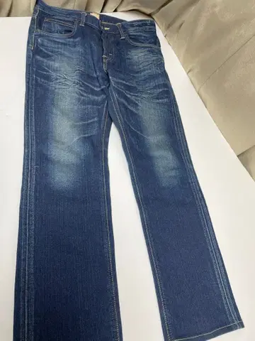 Lee 리 101 데미지 가공 데님 귀신 수염 여성용 32