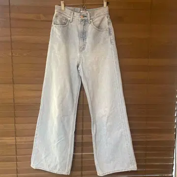 SLY 라이트 블루 와이드 레그 데님