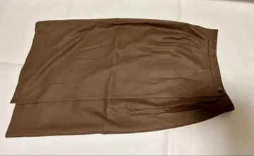 브라운 타이트 스커트