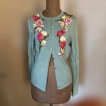 케이타 마루야마 자수 가디건