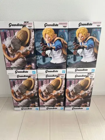 Grandista 루피 사보 피규어 세트