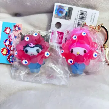 마이멜로디 쿠로미 산리오 클리어 2개 세트