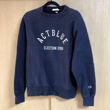 Champion Reverse Weave 맨투맨 네이비 S