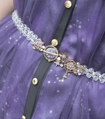 axes femme 별 순회의 천구의 목걸이, 벨트 골드