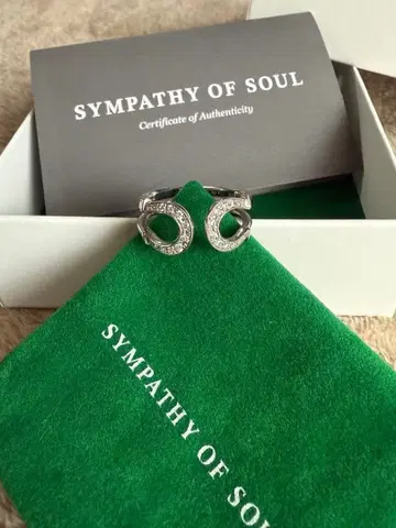 SYMPATHY OF SOUL 더블 호스슈 반지