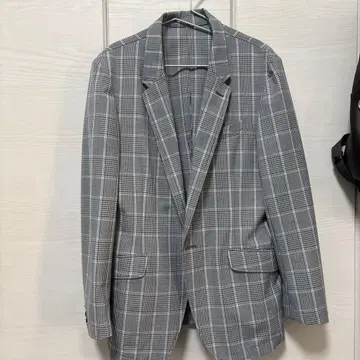 GOSTAR DE FUGA 체크 무늬 테일러드 자켓 셋업 46