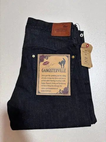 GANGSTERVILLE THUG-DENIM SLIM L 사이즈