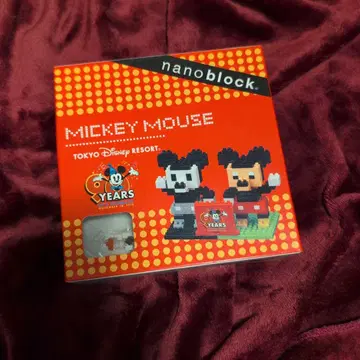 나노블럭 미키마우스 도쿄 디즈니 리조트 40주년
