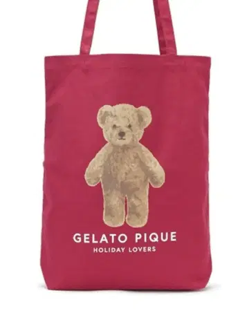 [레어 상품] 젤라또피케 베어 토트백 팝업