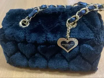 사만사 베가 셀러브리티 핸드백 블랙 모코후와 참 포함