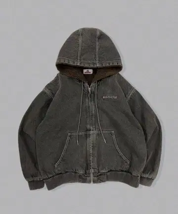 CMT ruler boa 데님 후디 재킷 데님