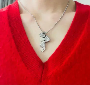 [ 가격 인하했습니다! ] 폴리폴리 하트 목걸이 참