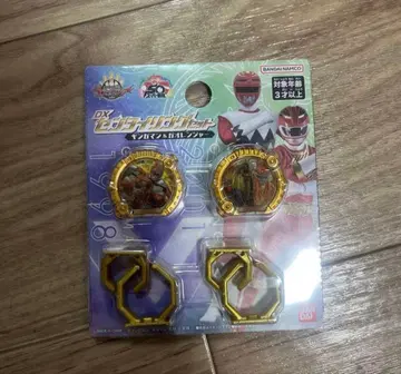 DX 센타이 반지 세트 긴가맨 & 가오레인저