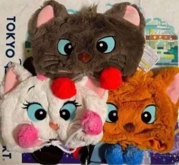 디즈니 팬캡 58cm 베를리오즈 마리 툴루즈 3종 세트