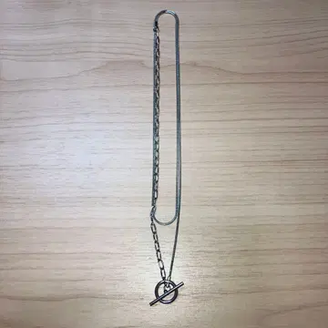 심플 토글 목걸이 조정 가능