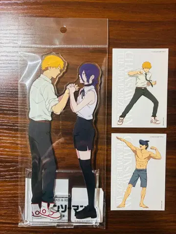 체인소 맨 레제 편 빅 아크릴 스탠드 덴지 레제 미개봉 새상품