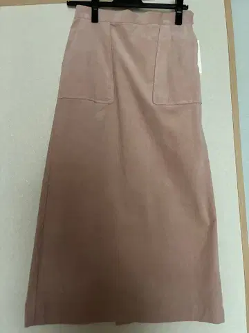 택 포함 미사용 새상품 데셍 타이트 스커트 핑크 1/S