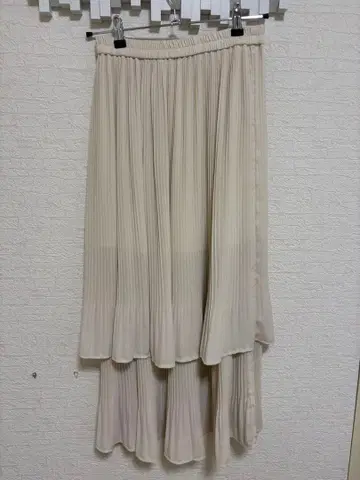 Apart by 호소 플리츠 캉캉 스커트