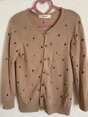 SUPER HAKKA 슈퍼 하카 가디건 동동이 자수