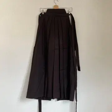 남자용 브라운 하카마