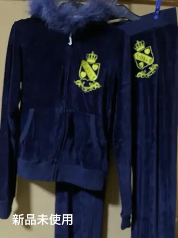 Juicy Couture 네이비 맨투맨 세트