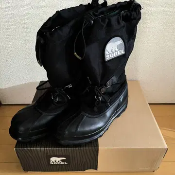 SOREL 방한 방수 부츠 블랙