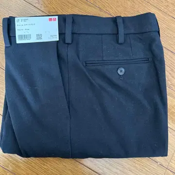 유니클로 웜 스마트 팬츠 2025 가을/겨울 네이비 허리 76