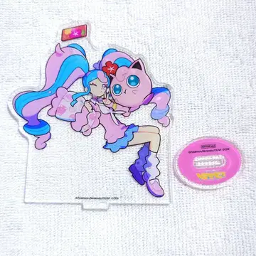 포케미쿠 페어리 미쿠 & 푸딩 아크릴 스탠드