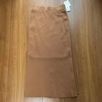 새상품 ROSE BUD 니트 타이트 스커트 브라운