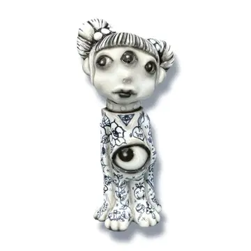 악옥균 제조 공장 Meeeeeyo 소프트 비닐 [블랙 아이] 새상품급