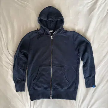 루프 휠러 네이비 후드티 L