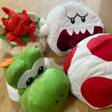 할인! USJ 봉제 인형 햇 요시 쿠파 테레사 키노피오 세트