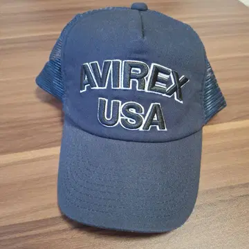 AVIREX USA 네이비 메쉬 캡