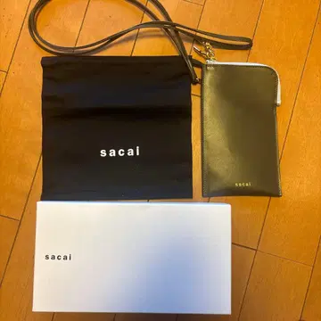 sacai 숄더백 그레이