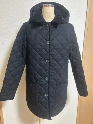 [ Traditional Weatherwear ] 후드 부착 퀼팅 자켓