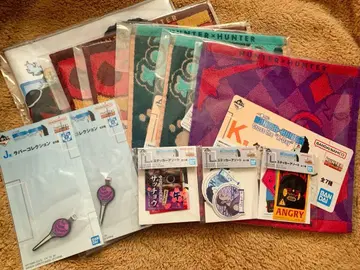 제일복권 헌터헌터 타월 러버 컬렉션 스티커 이르미 히소카