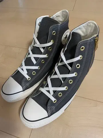 미사용품 ALL STAR GOLDZIP HI 다크 차콜 29cm