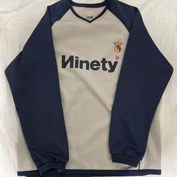 Ninety 긴팔 트레이닝복 그레이/네이비