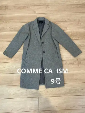COMME CA ISM/컴시즘 여성용 체스터 코트 9호 그레이