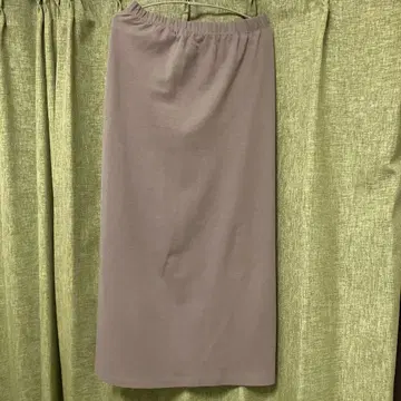 SLOBE IENA 코튼 슬릿 타이트 스커트 38