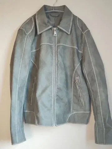 ZARA 페이크 가죽 자켓