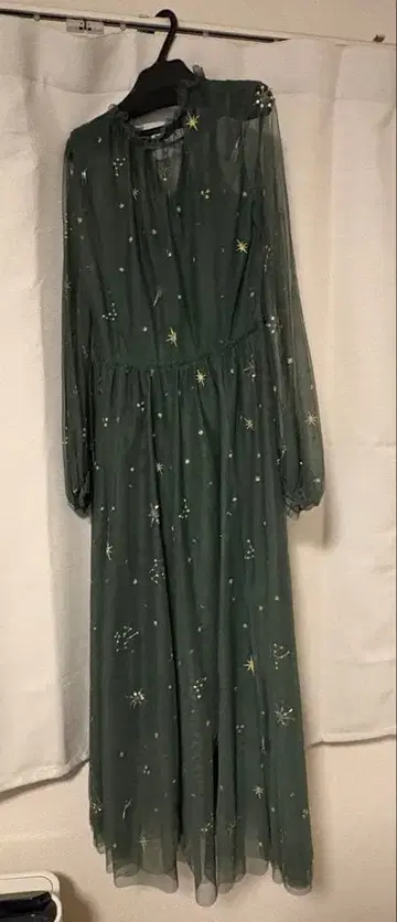 FURFUR 롱 튤 드레스