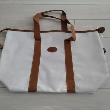 TRENDY UTSUMI 화이트 보스턴 백