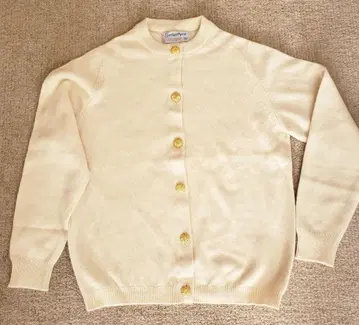 Ballantyne 캐시미어 가디건 사이즈 36 아이보리