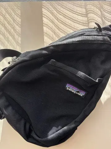 patagonia 블랙 슬링백