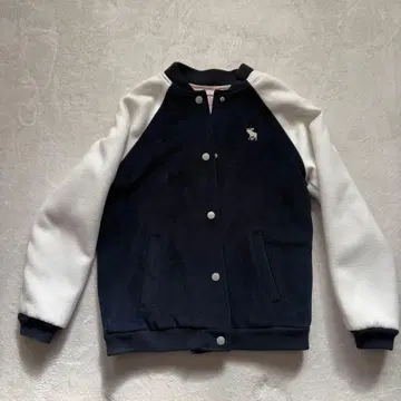 Abercrombie Kids 바시티 자켓 15/16 네이비/화이트