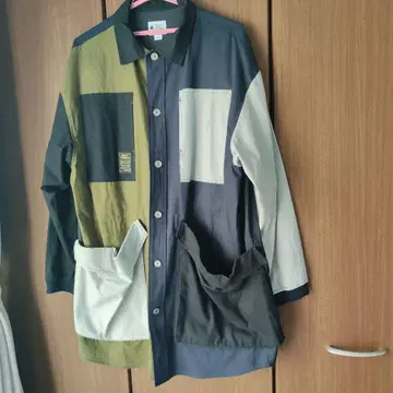 [ 짐 마스터 ] 베이지 롱 코트 M 코튼